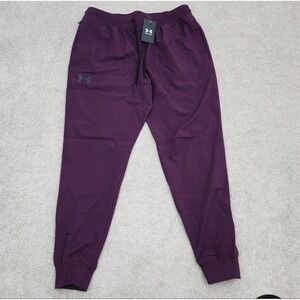 Under Armour Men Small UA‎ Sportstyle Elite Jogger Maroon Purple 1374658 572